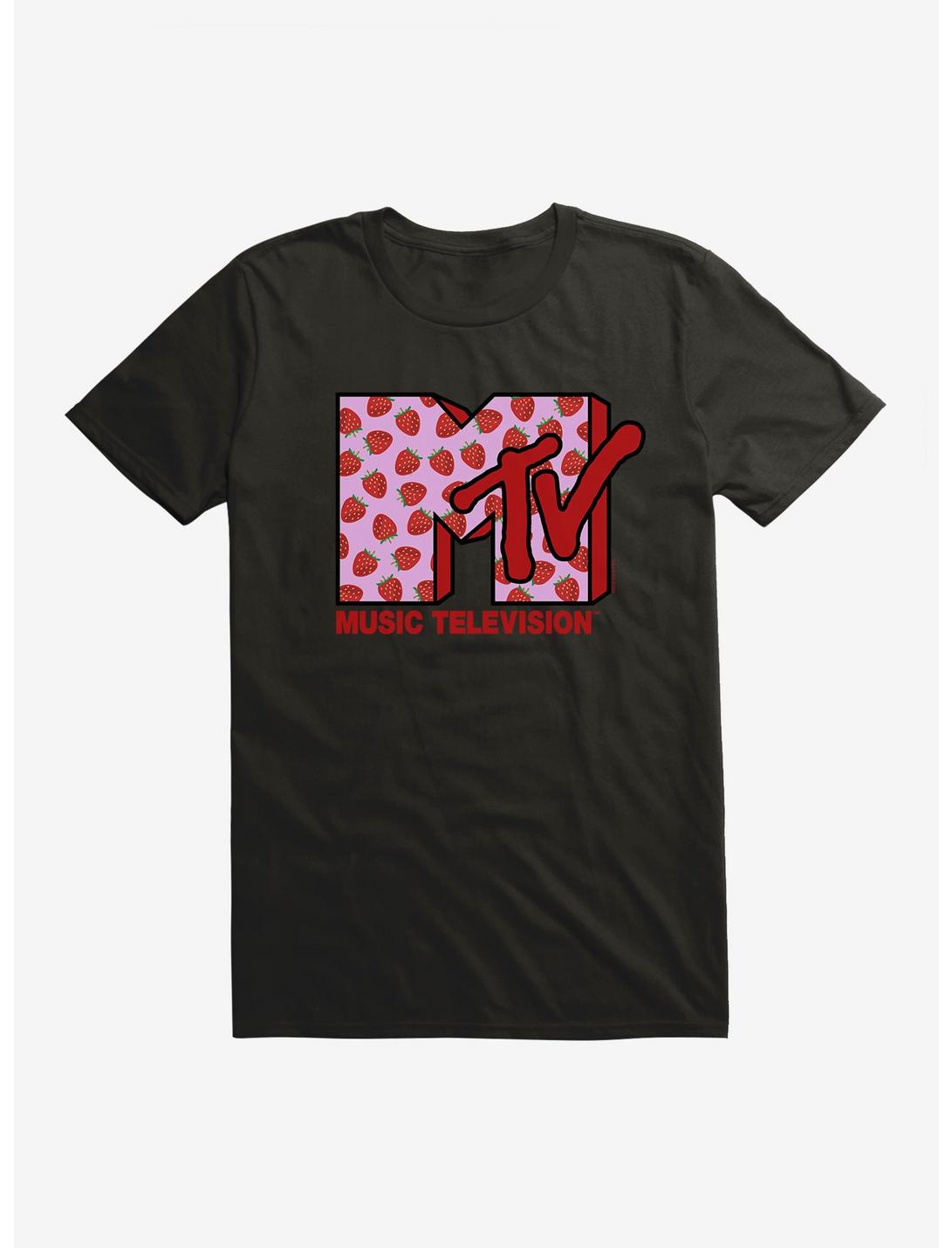 MTV Strawberries Logo T-Shirt, , hi-res