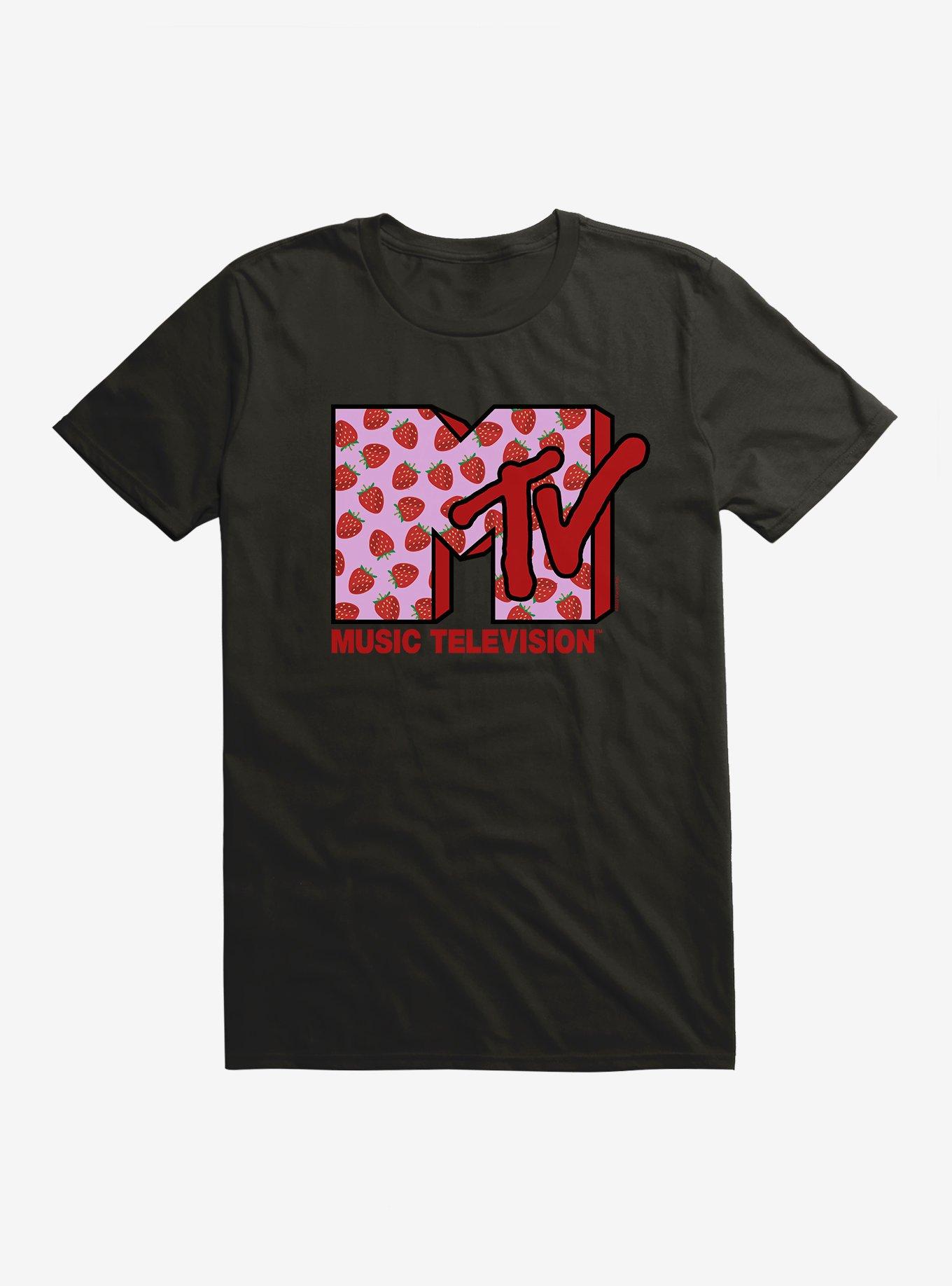 MTV Strawberries Logo T-Shirt, , hi-res