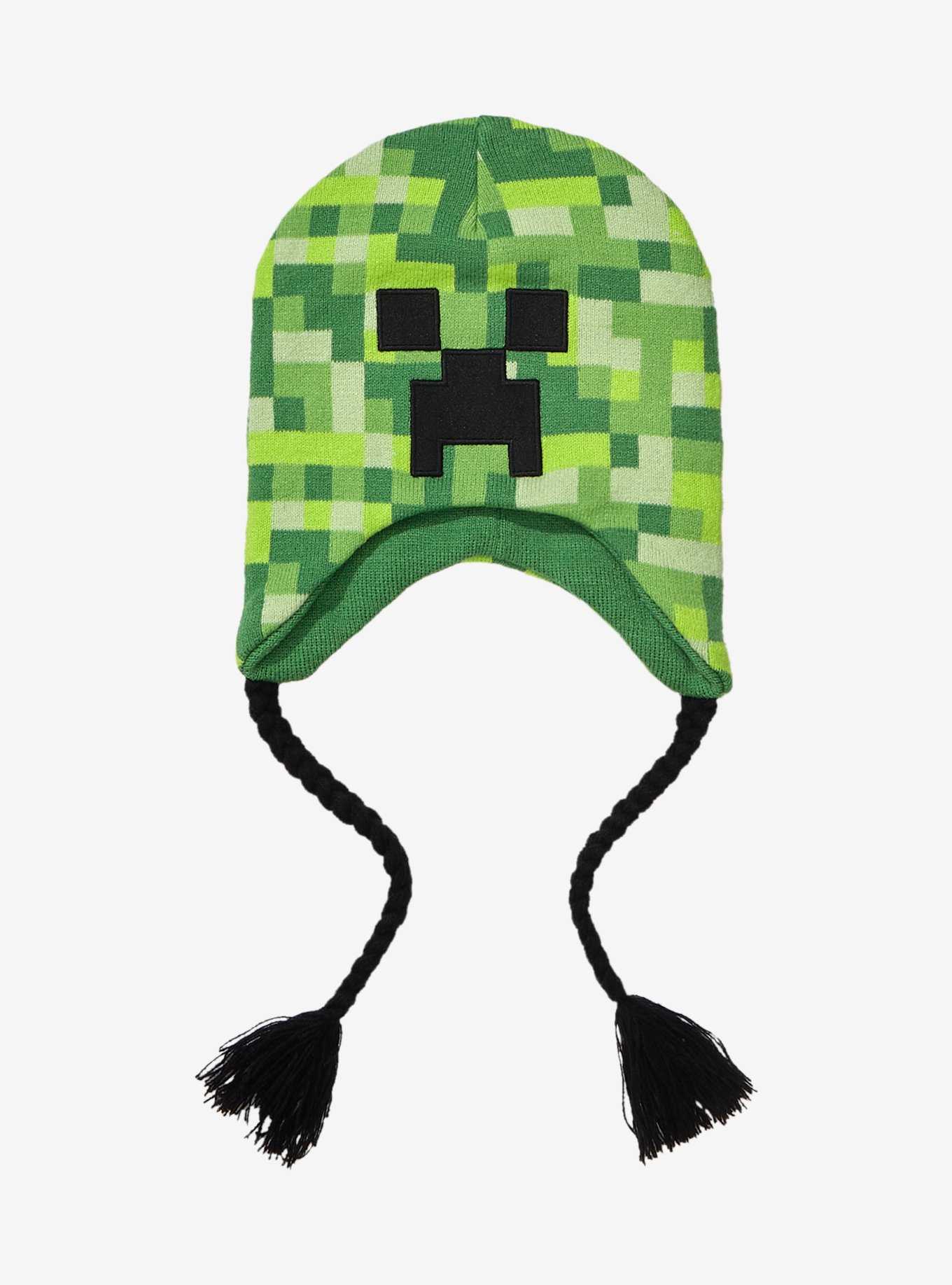 Minecraft Creeper Tassel Beanie, , hi-res