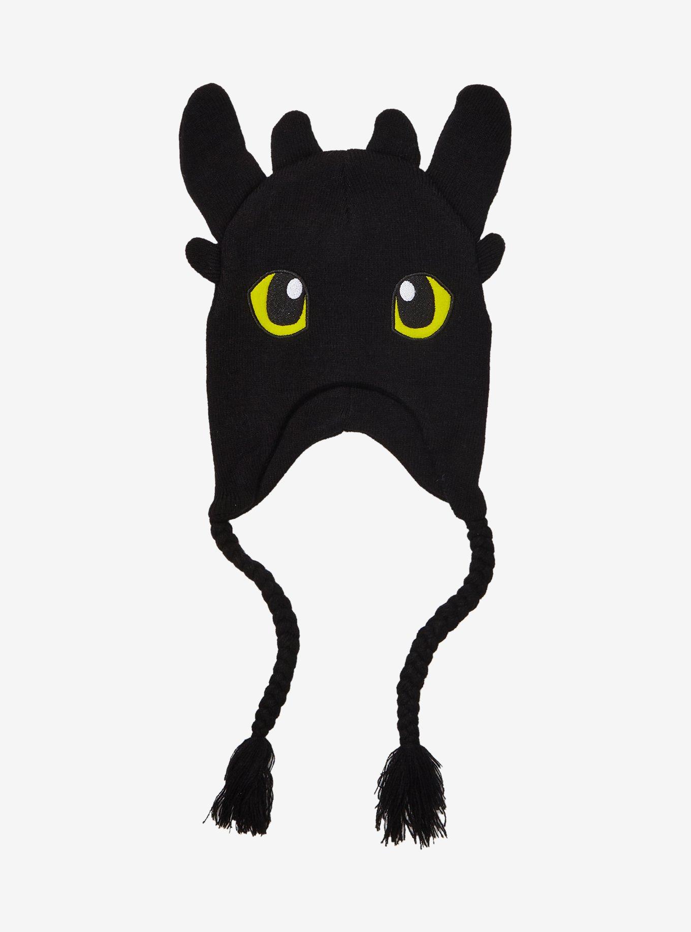 How To Train Your Dragon Toothless Tassel Beanie, , hi-res