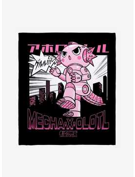 Axalotl Mecha-X-Olotl Throw Blanket, , hi-res