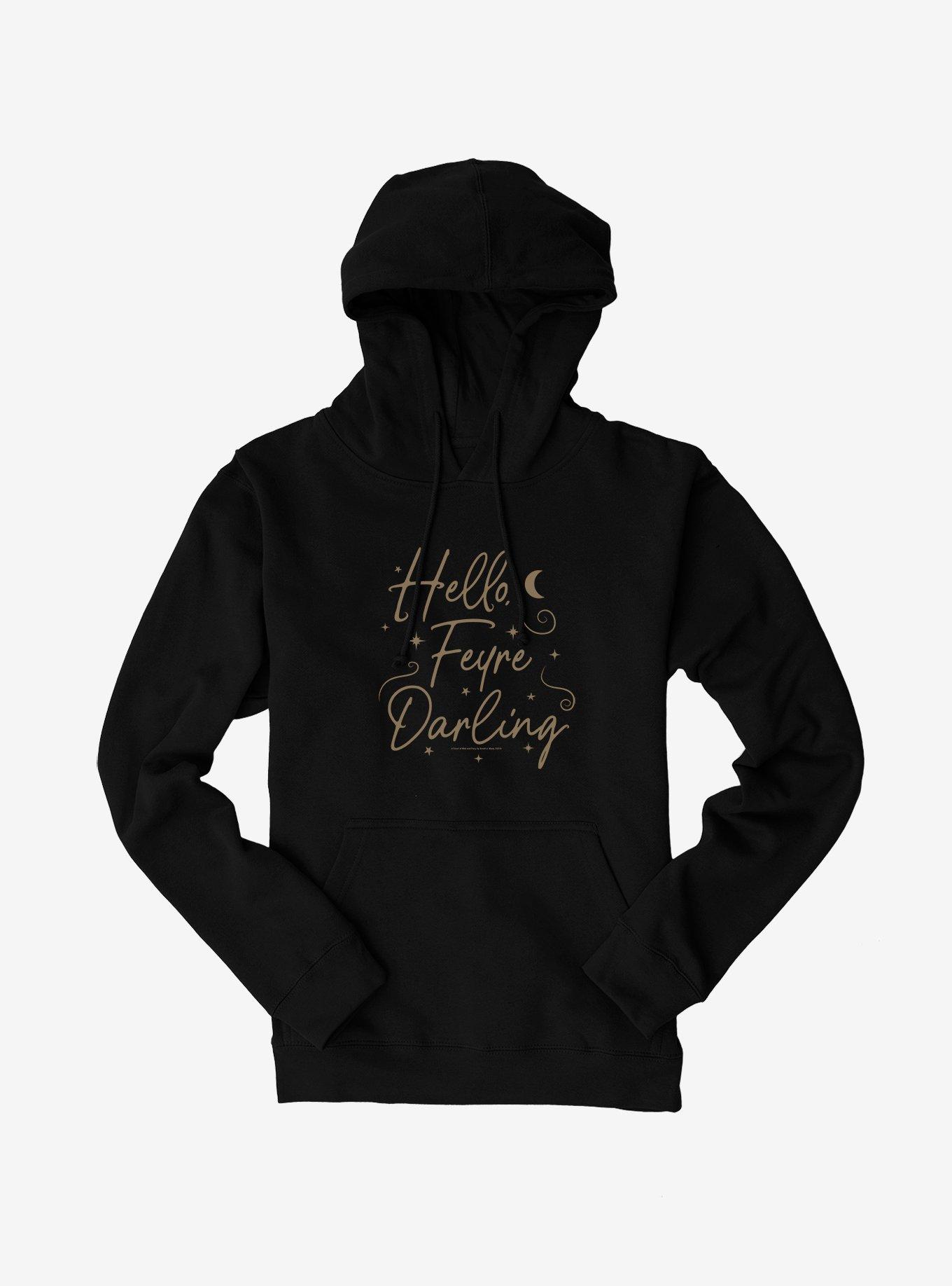 A Court Of Mist & Fury Hello, Feyre Darling Hoodie, , hi-res