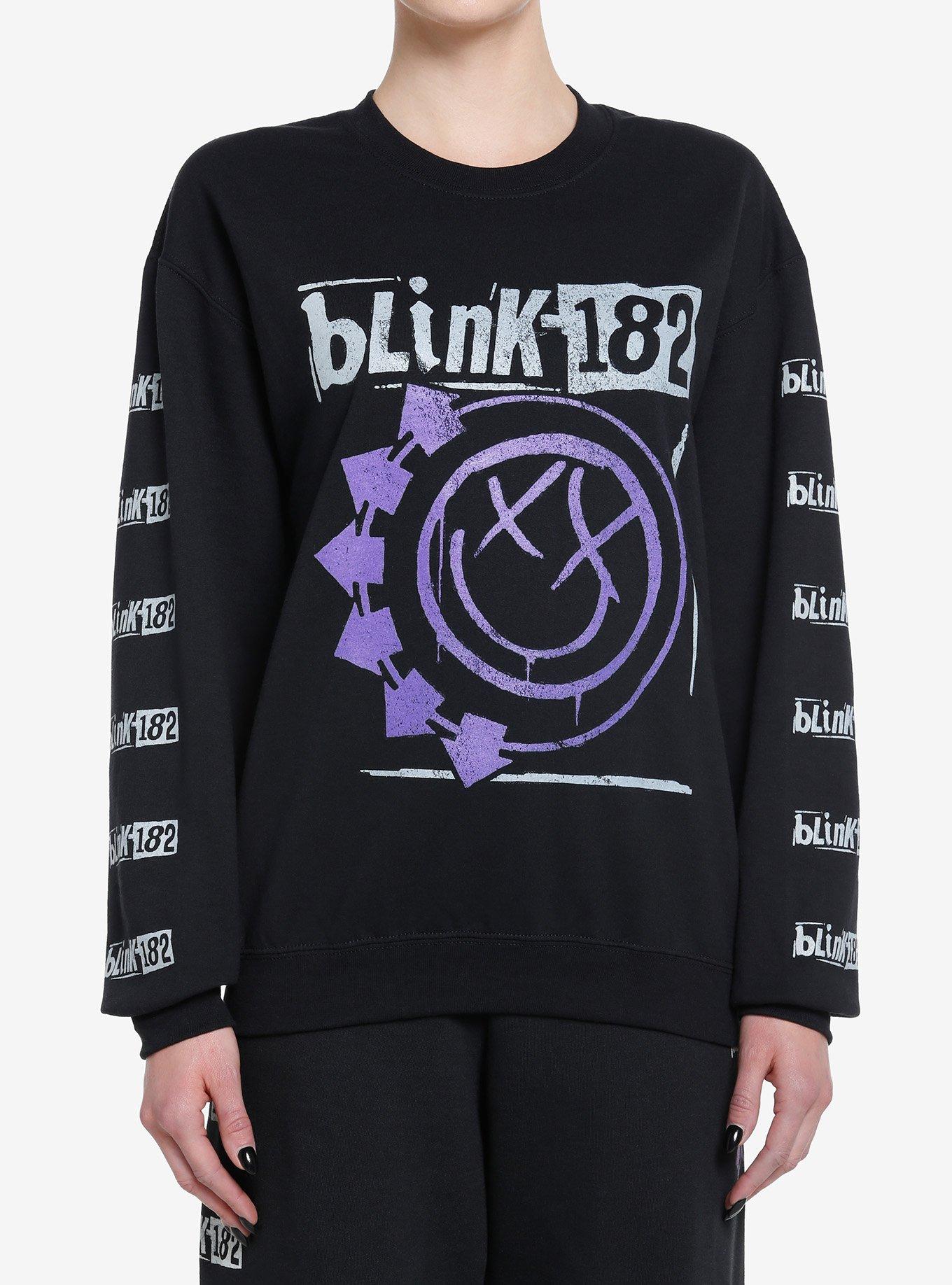 Blink-182 Smile Girls Sweatshirt, BLACK, hi-res
