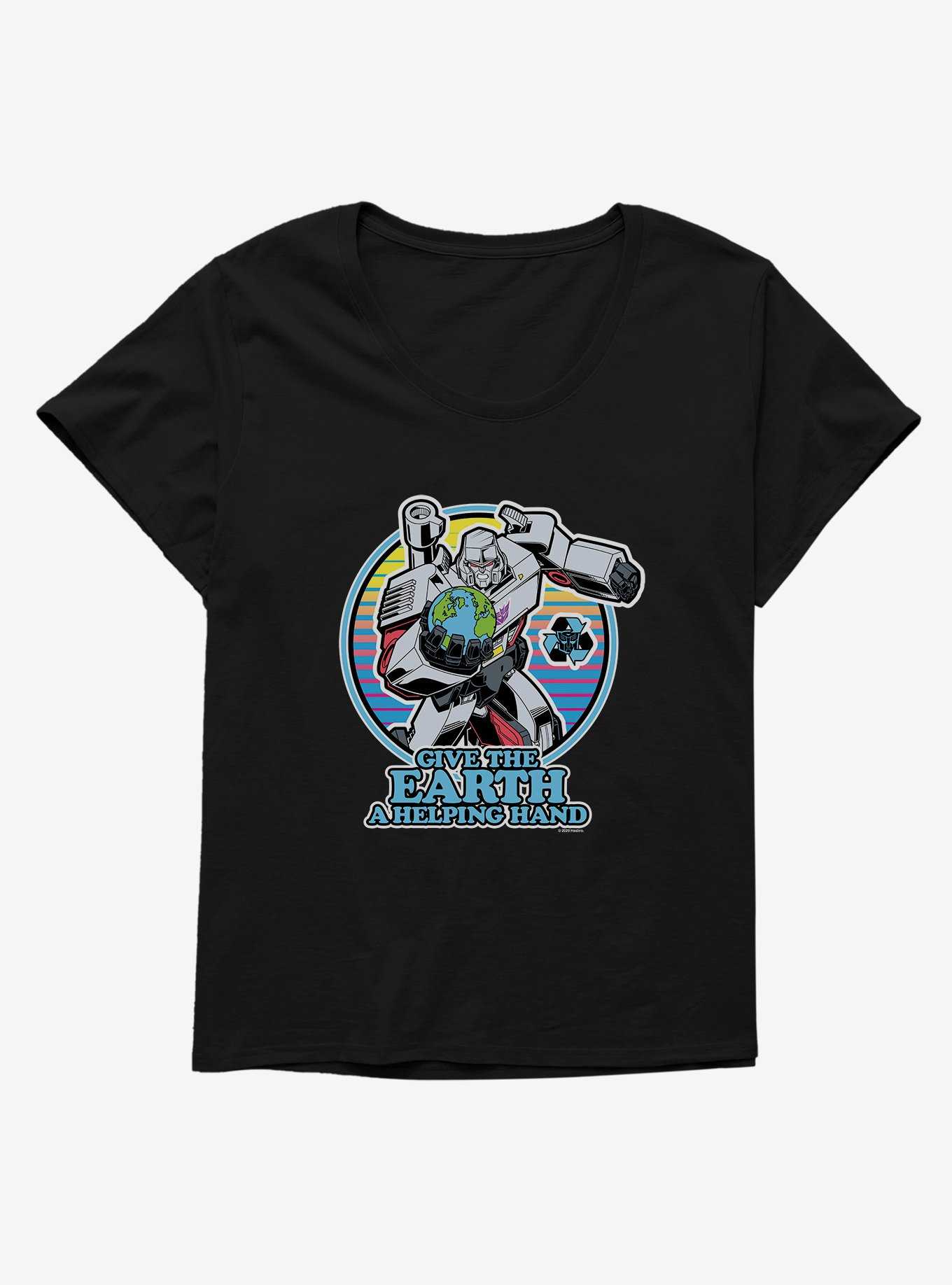 Transformers A Helping Hand Womens T-Shirt Plus Size, , hi-res