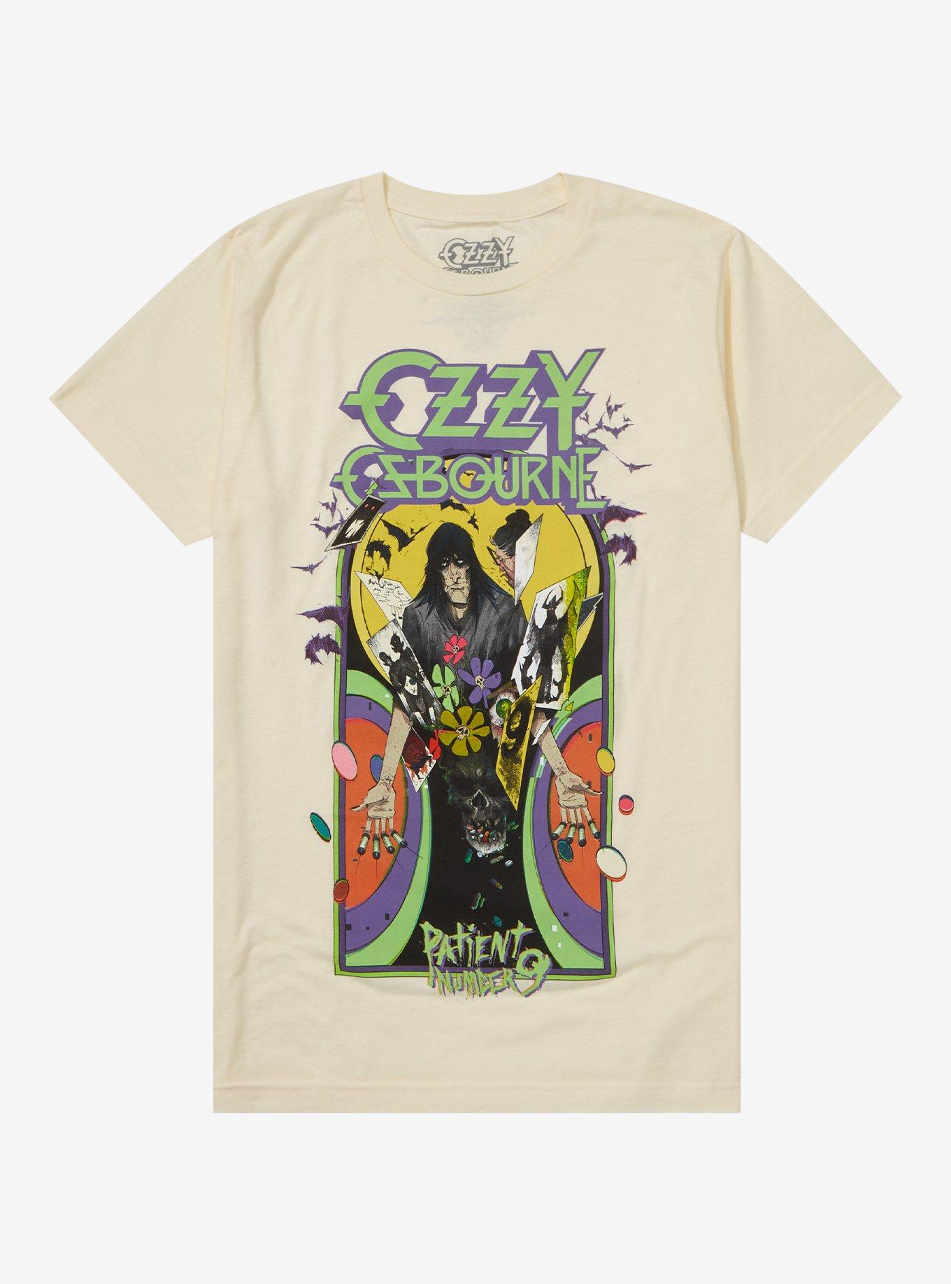 Ozzy Osbourne Patient Number 9 Anime Boyfriend Fit Girls T-Shirt