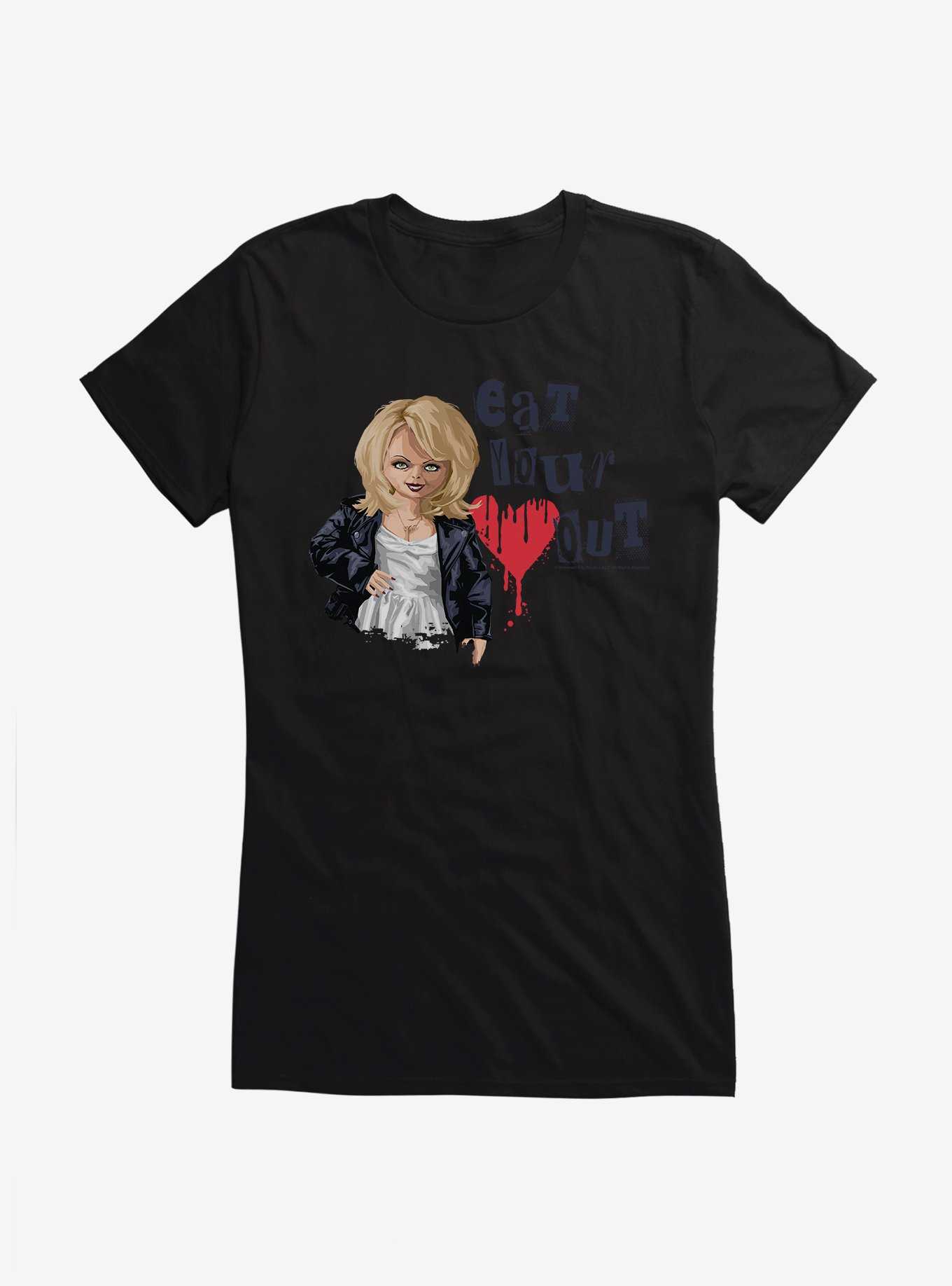 Chucky Eat Your Heart Out Girls T-Shirt, , hi-res