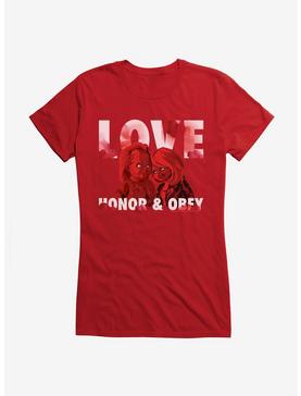 Chucky Love, Honor & Obey Girls T-Shirt, , hi-res