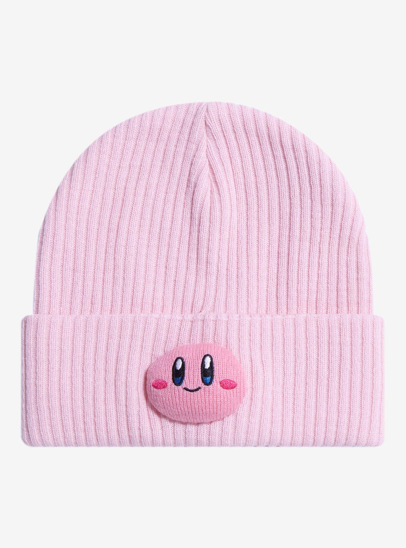 Kirby Plush Head Beanie