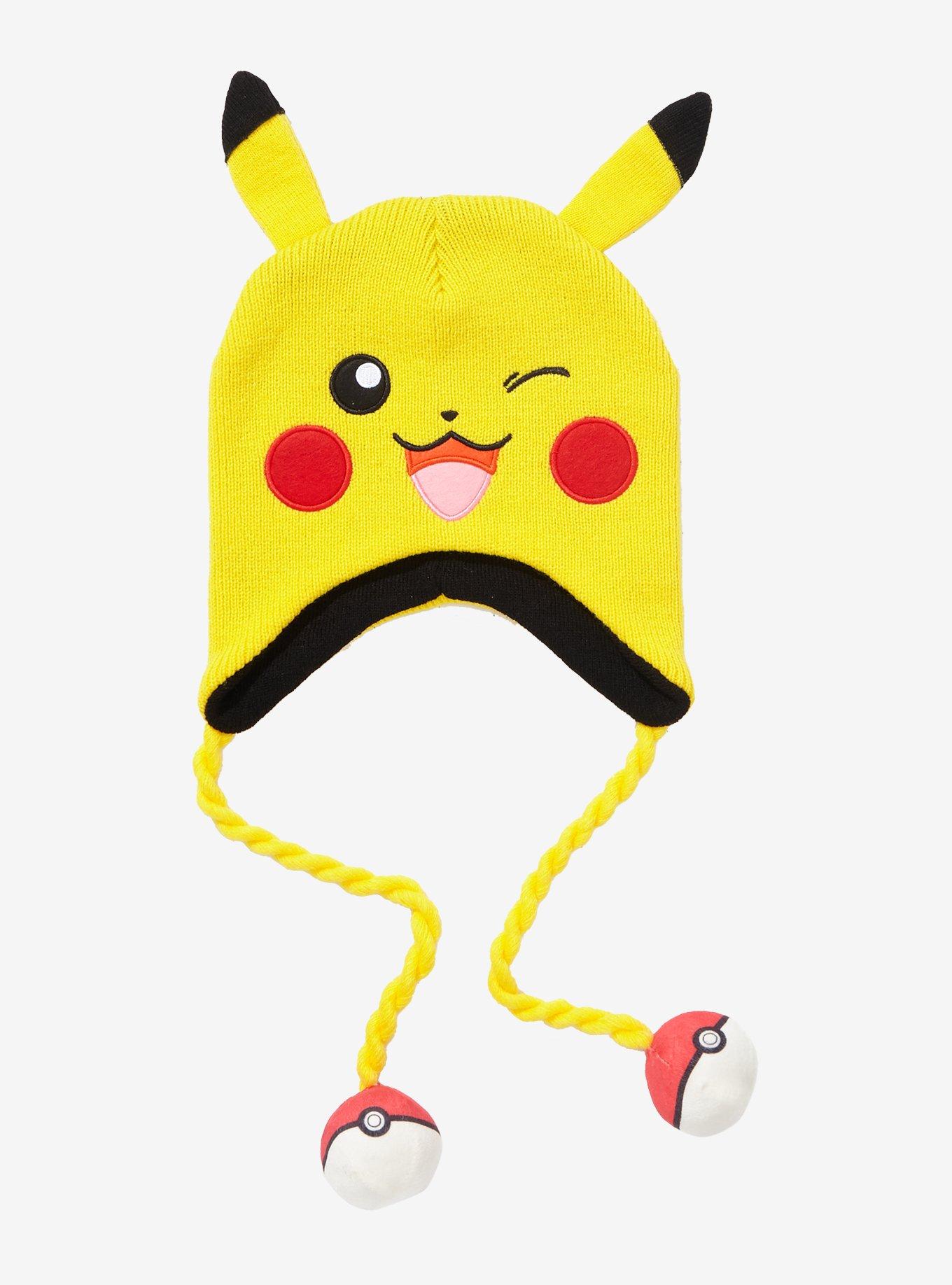 Pokemon Pikachu Tassel Beanie, , hi-res