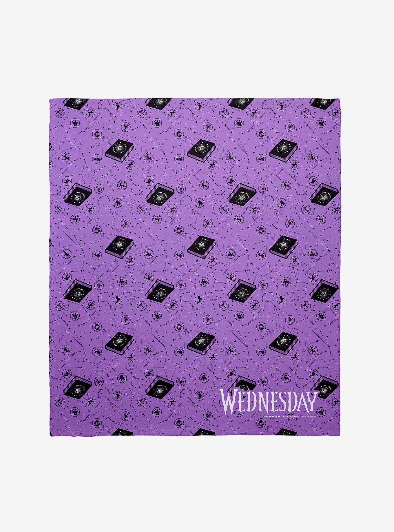 Wednesday Astrology Throw Blanket, , hi-res