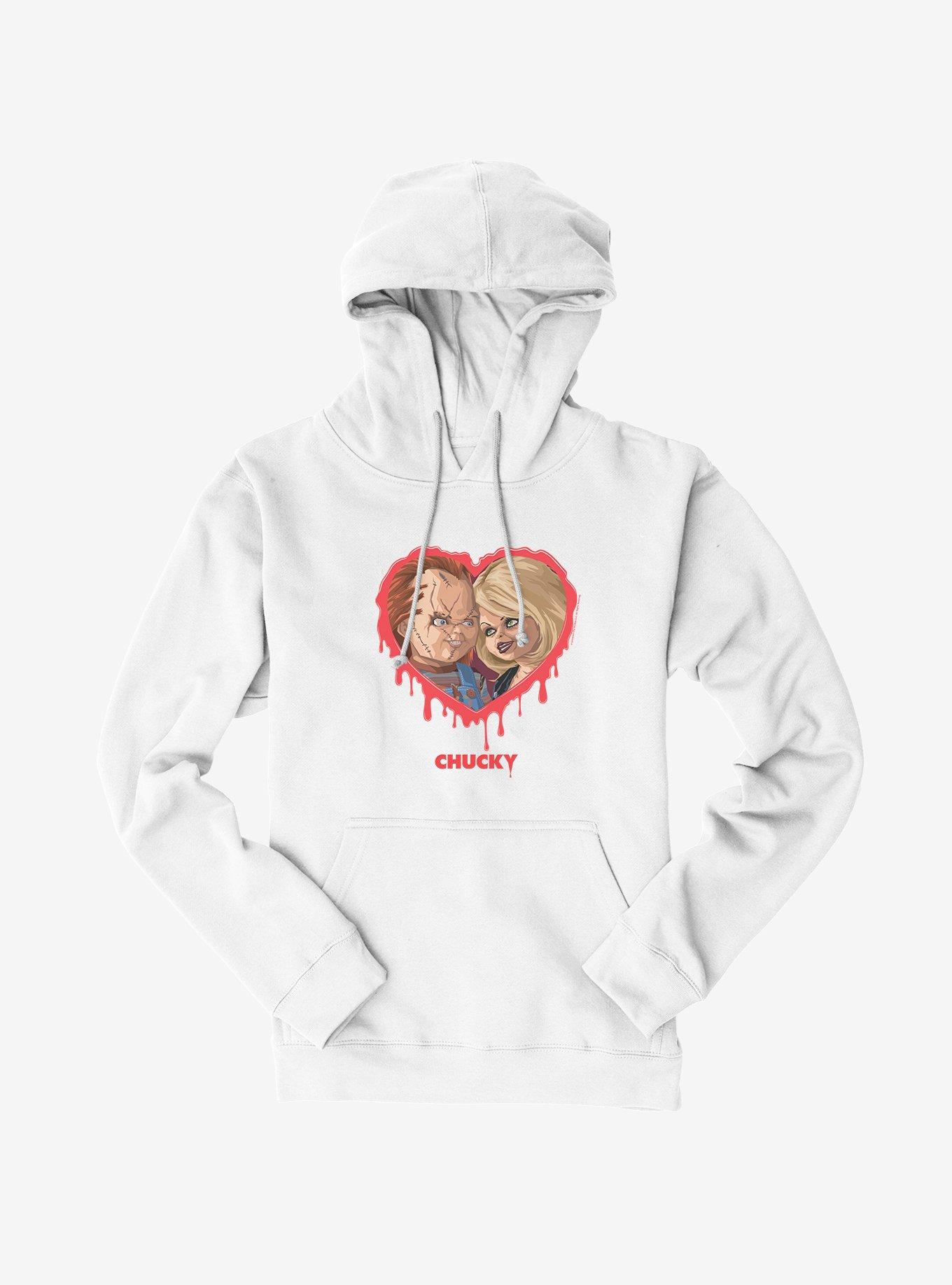 Chucky Murderous Love Hoodie, WHITE, hi-res