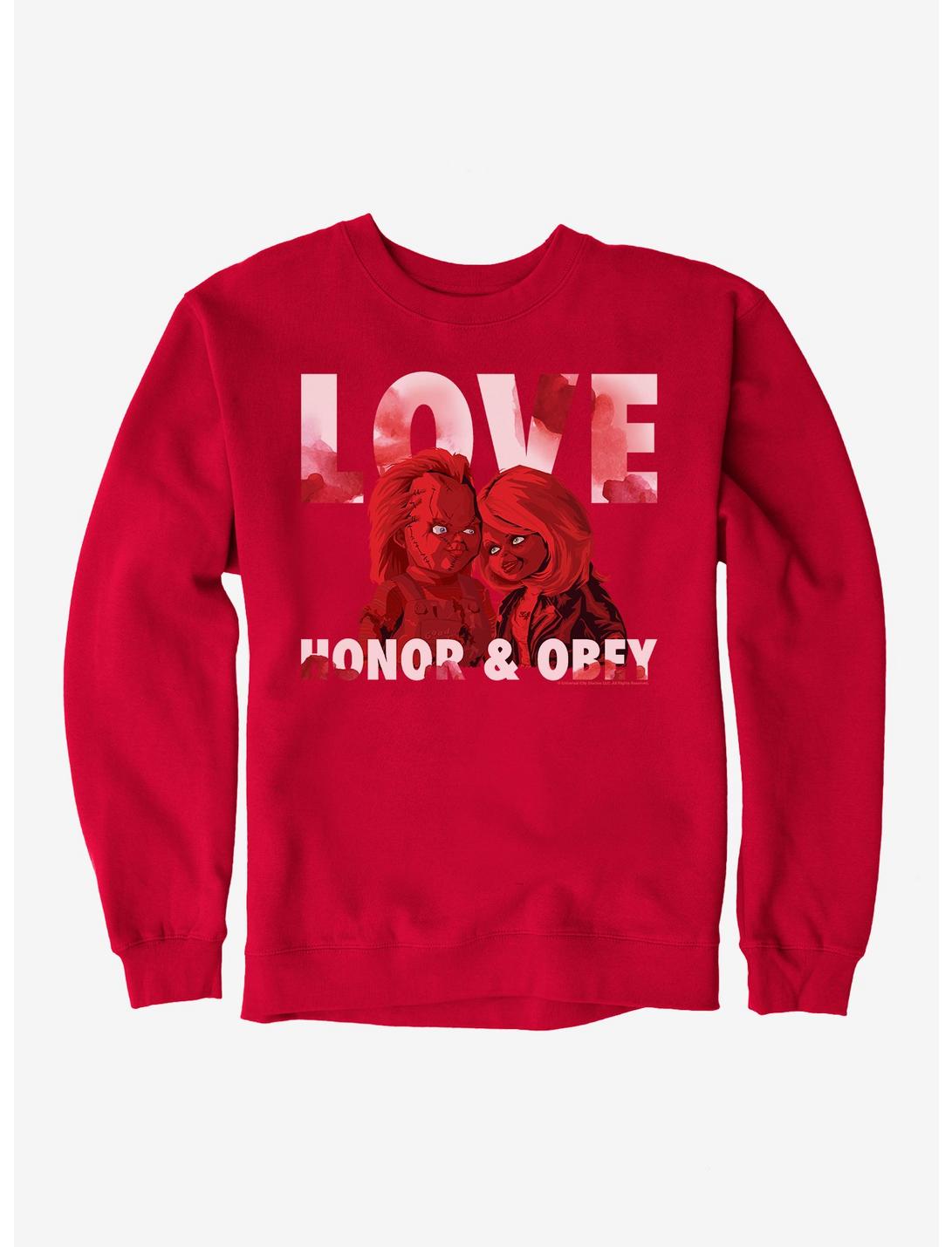 Chucky Love, Honor & Obey Sweatshirt, , hi-res