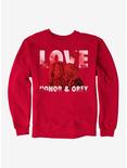 Chucky Love, Honor & Obey Sweatshirt, , hi-res