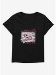 Axolotl Axe-O-Lotl Womens T-Shirt Plus Size, BLACK, hi-res