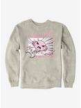 Axolotl Axe-O-Lotl Sweatshirt, OATMEAL HEATHER, hi-res