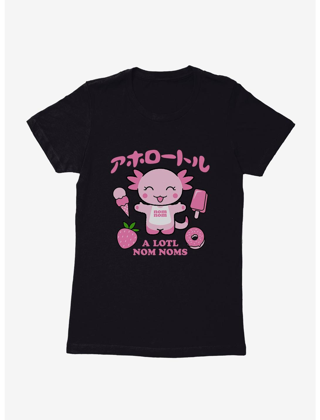 Axolotl A Lotl Nom Noms Womens T-Shirt, , hi-res