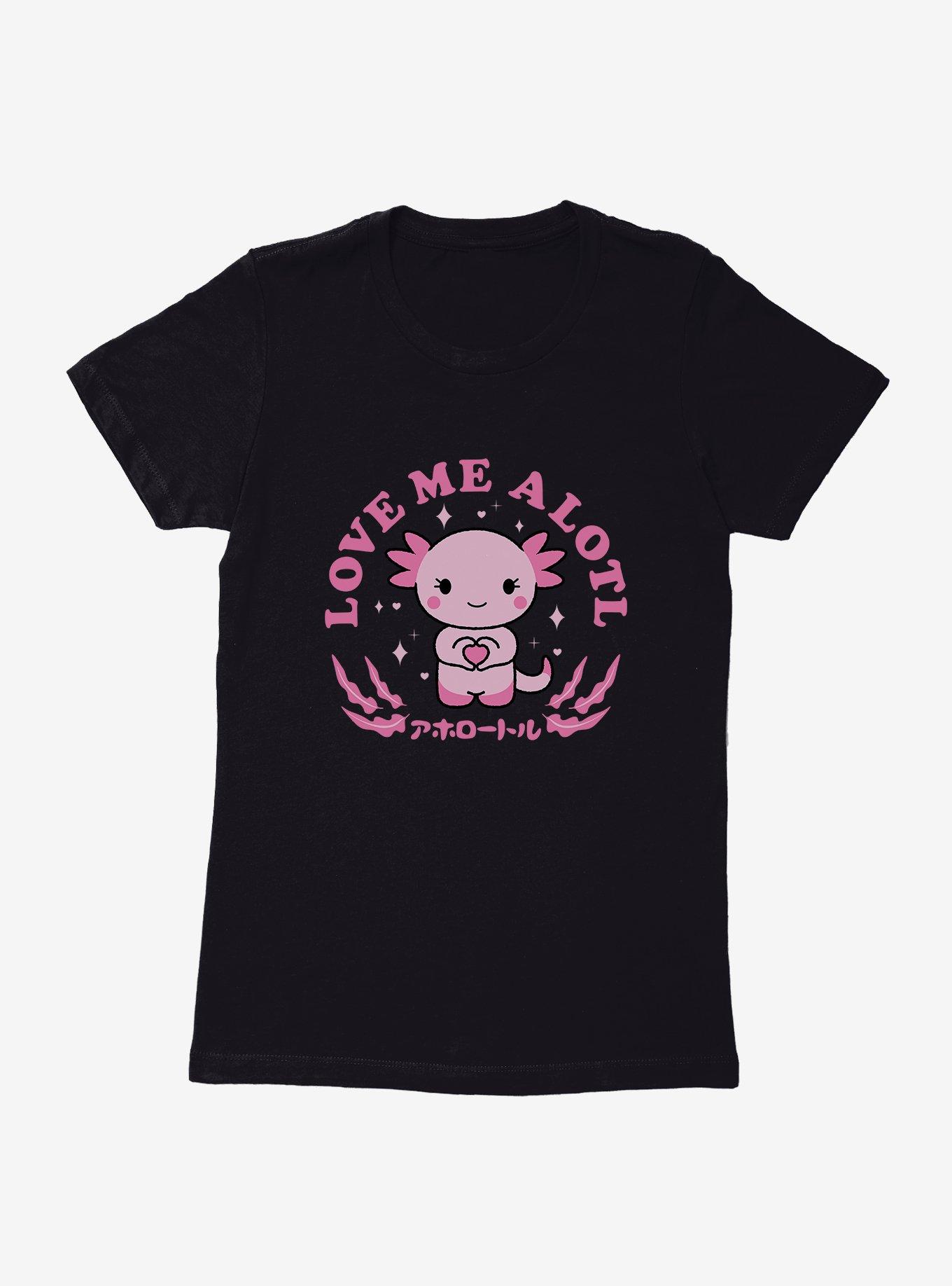 Axolotl Love Me Alotl Womens T-Shirt, , hi-res