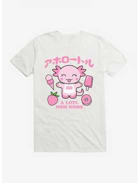 Axolotl A Lotl Nom Noms T-Shirt, , hi-res