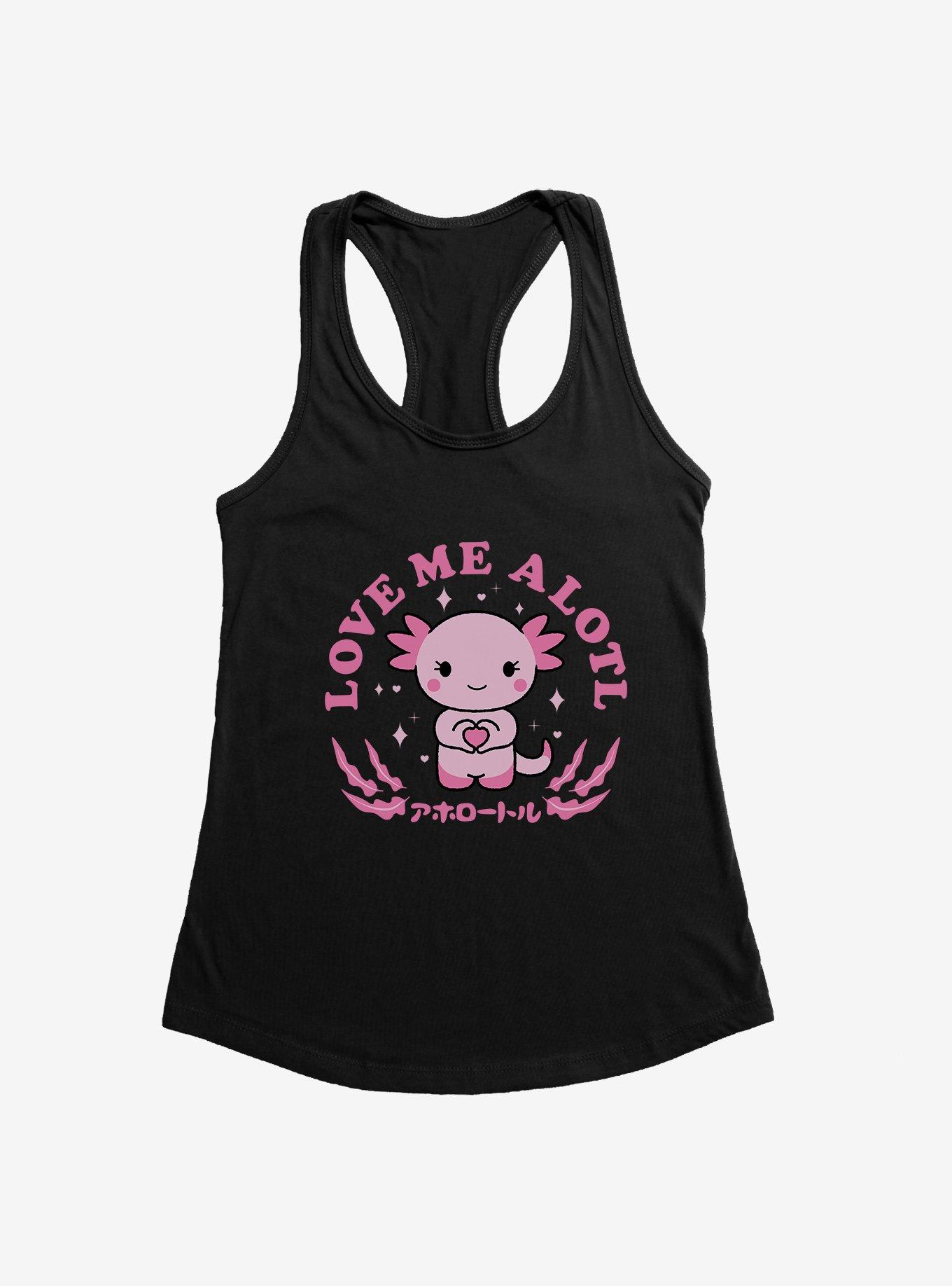 Axolotl Love Me Alotl Womens Tank Top, , hi-res