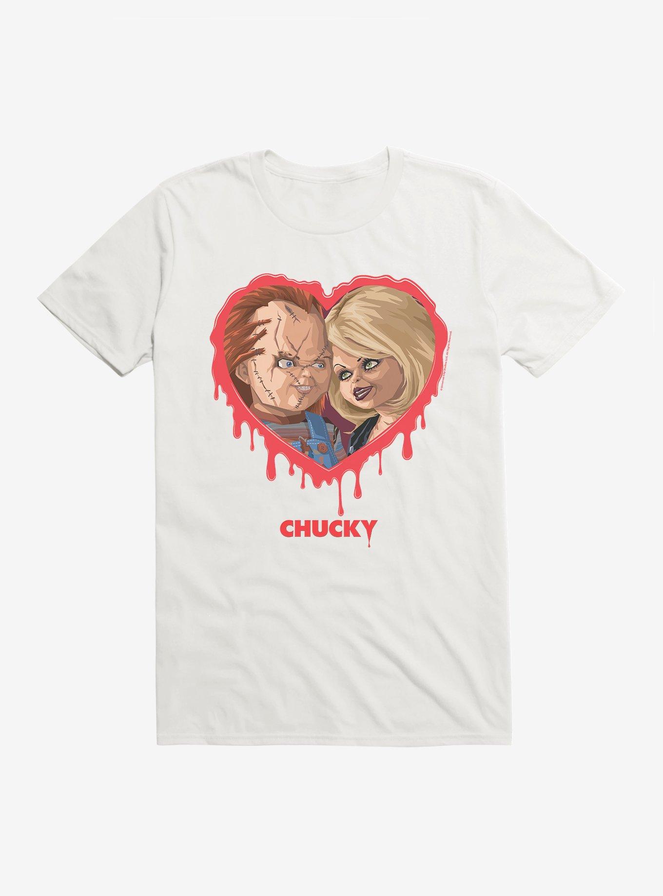 Chucky Murderous Love T-Shirt, WHITE, hi-res