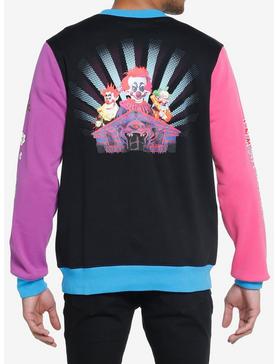 Killer Klowns From Outer Space Color-Block Cardigan, , hi-res