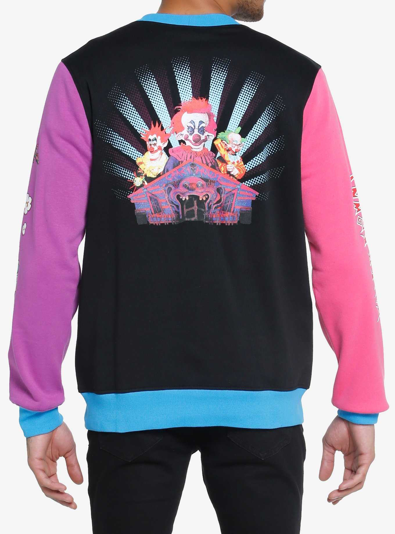 Killer Klowns From Outer Space Color-Block Cardigan | Hot Topic