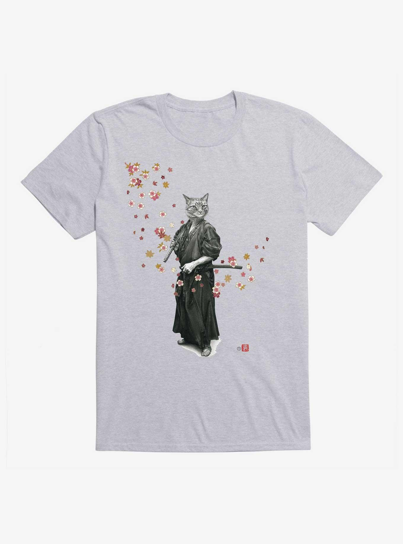 AAPI Month Stephanie Inagaki Cat Ronin T-Shirt, , hi-res