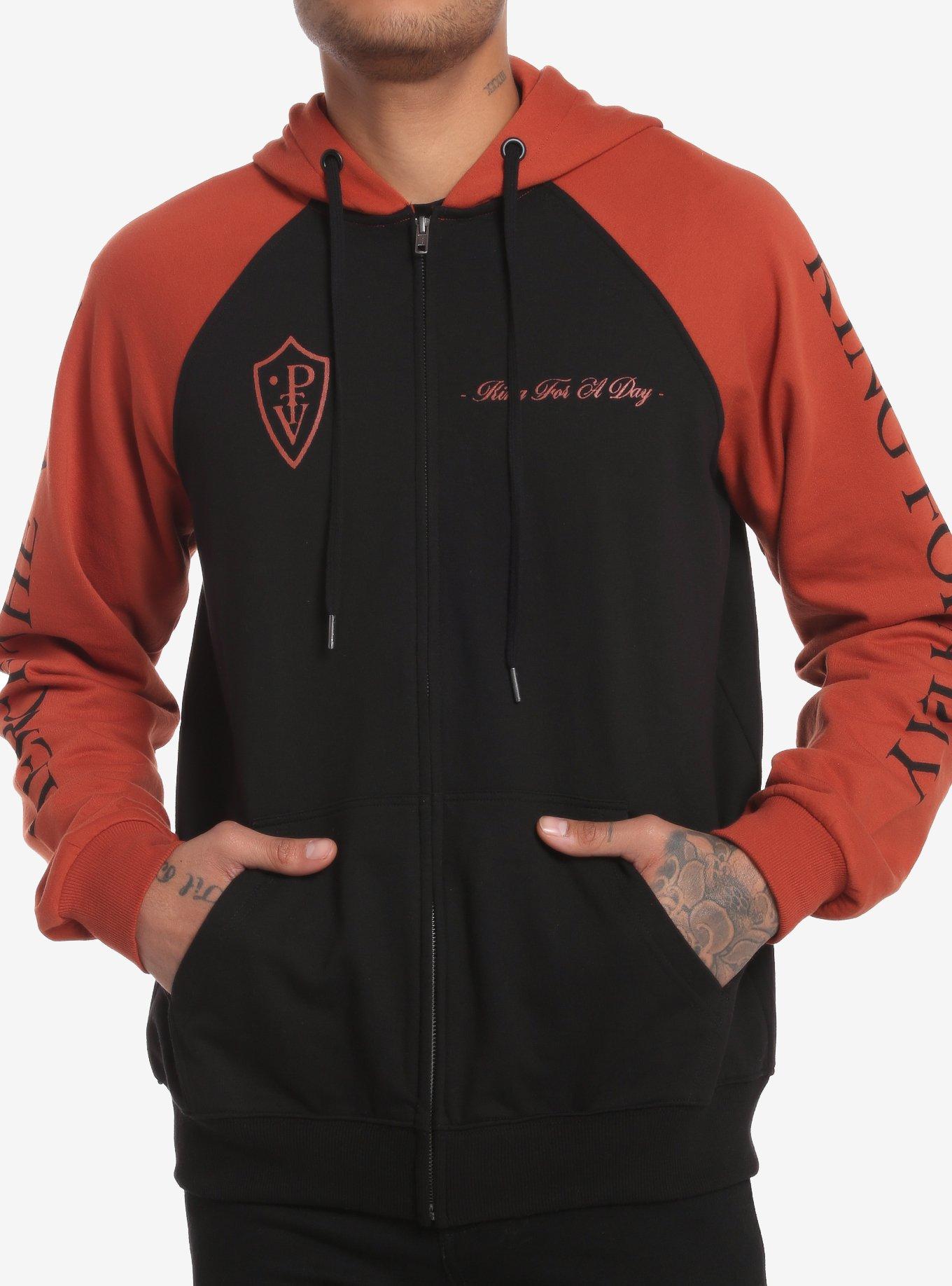 Pierce The Veil King For A Day Color-Block Hoodie | Hot Topic