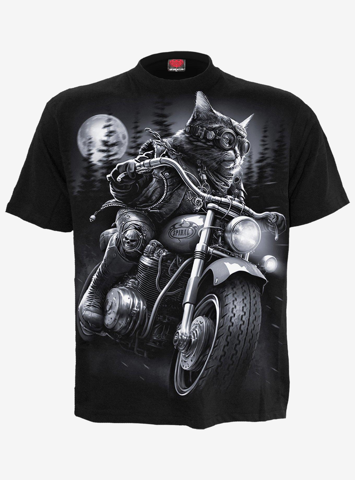 Spiral Nine Lives T-Shirt Black