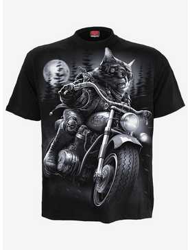 Spiral Nine Lives T-Shirt Black, , hi-res