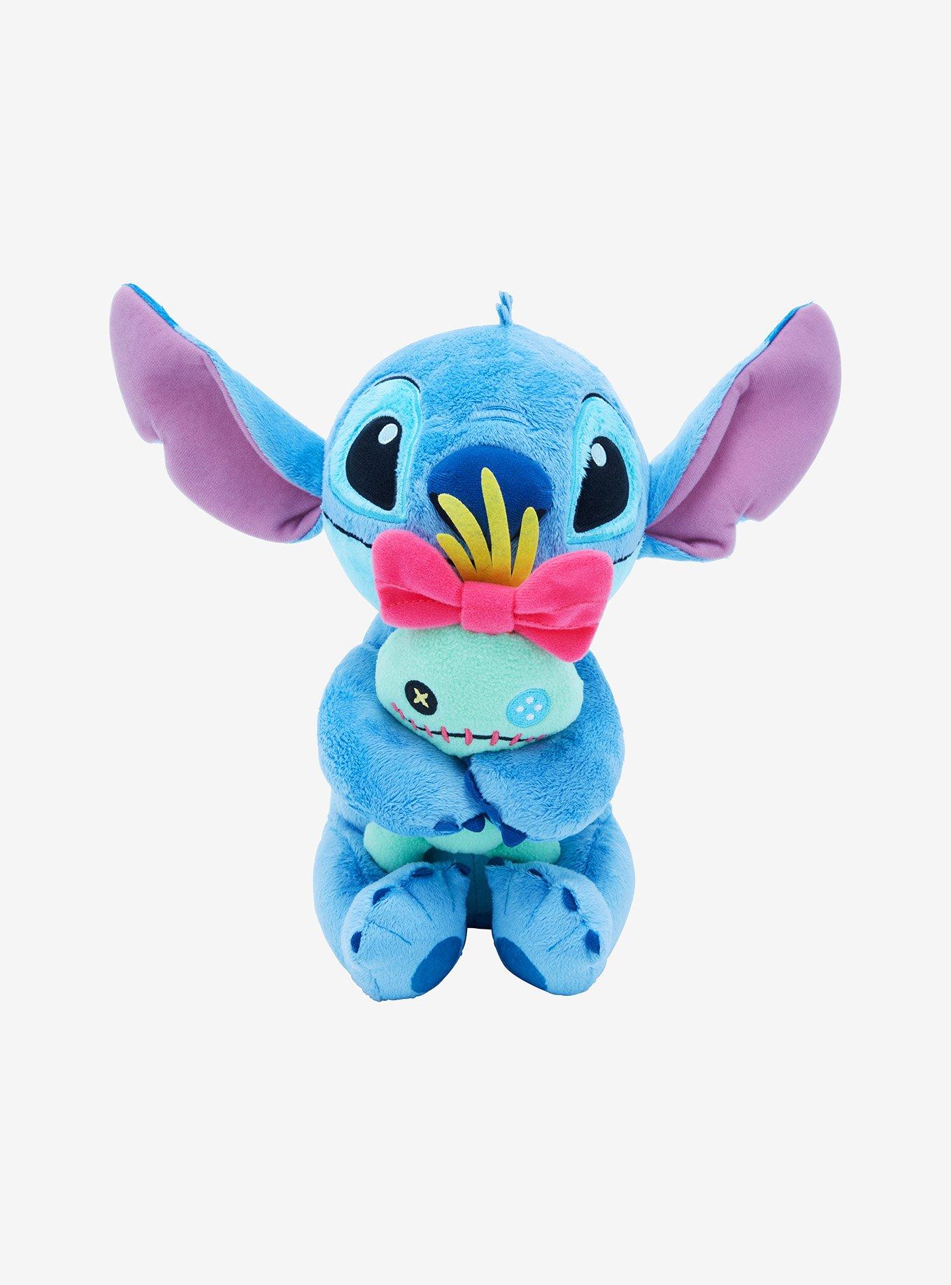 Cute Stitch Hugging Scrump Plush Doll Fanart - Cute Stitch Hugs Scrump Plush  Doll - Pin