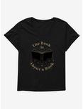 A Court Of Silver Flames The Book Is About A Book Girls T-Shirt Plus Size, BLACK, hi-res