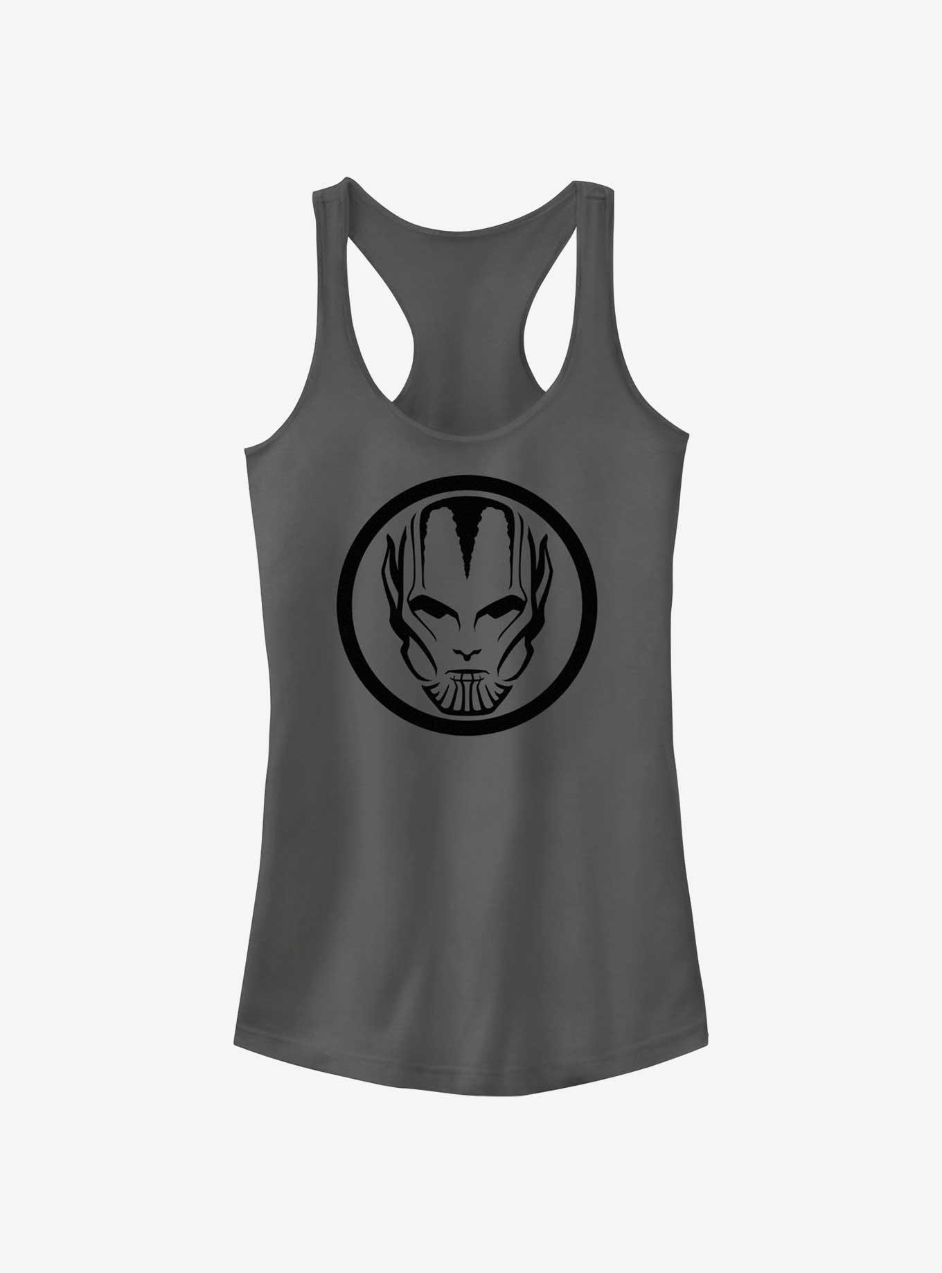 Marvel Secret Invasion Invader Icon Girls Tank, CHARCOAL, hi-res