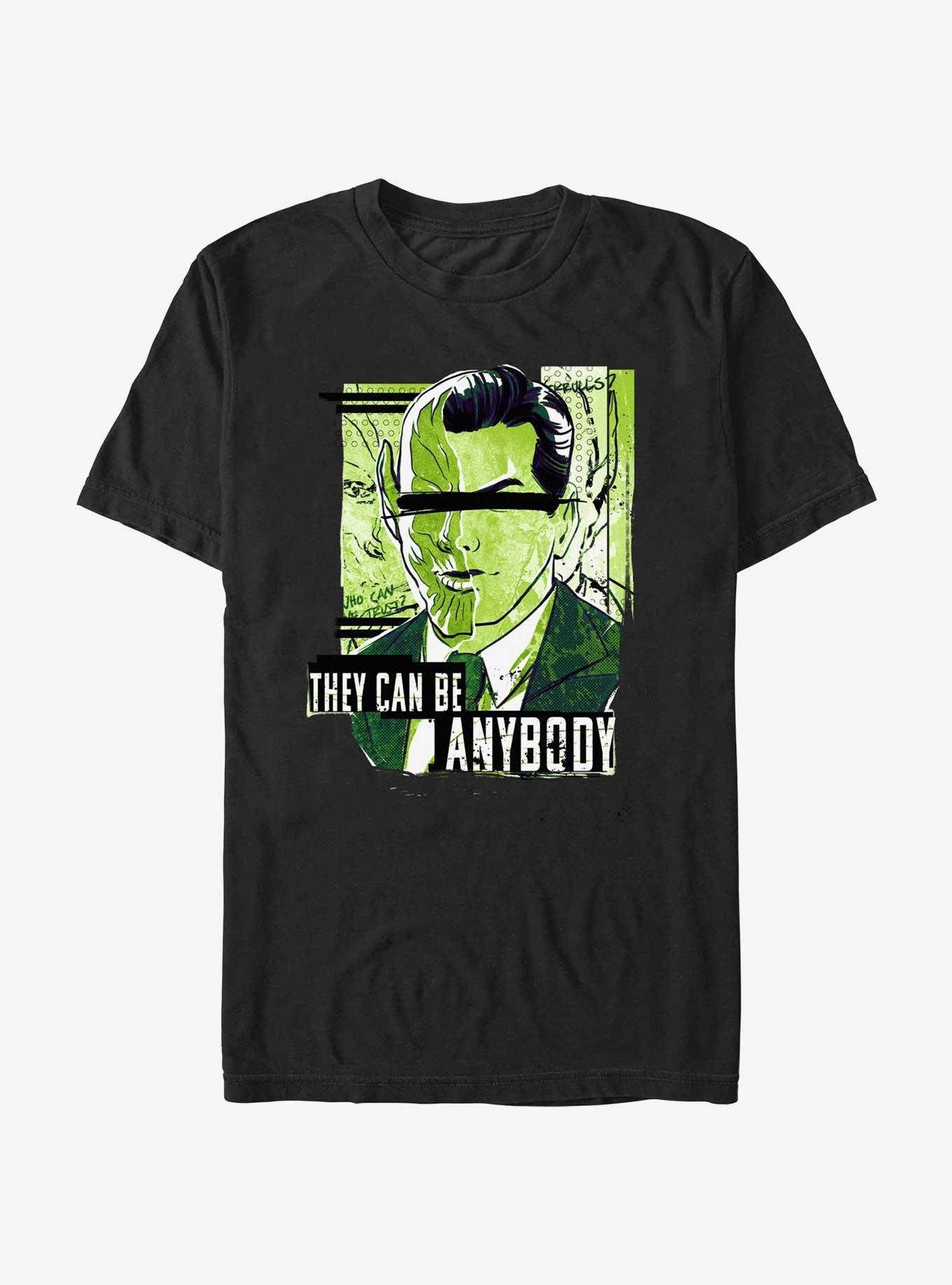 Marvel Secret Invasion They Can Be Anybody Poster T-Shirt, , hi-res