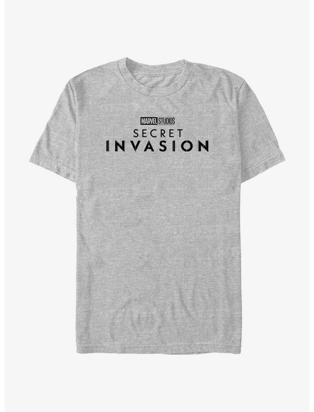 Marvel Secret Invasion Simple Logo T-Shirt, ATH HTR, hi-res