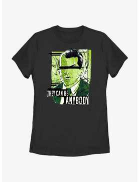 Marvel Secret Invasion They Can Be Anybody Poster Womens T-Shirt, , hi-res