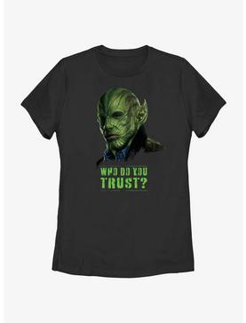 Marvel Secret Invasion Skrull Talos Who Do You Trust Poster Womens T-Shirt, , hi-res