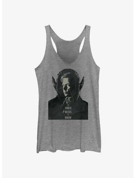 Marvel Secret Invasion Talos The World Needs To Know Womens Tank Top, , hi-res
