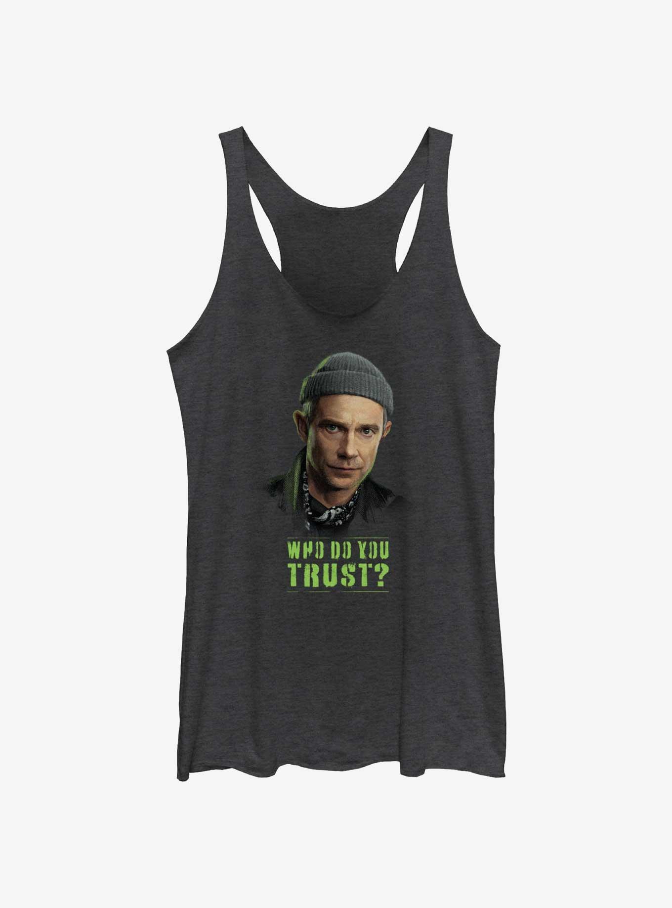 Marvel Secret Invasion Everett Ross Who Do You Trust Poster Womens Tank Top, , hi-res
