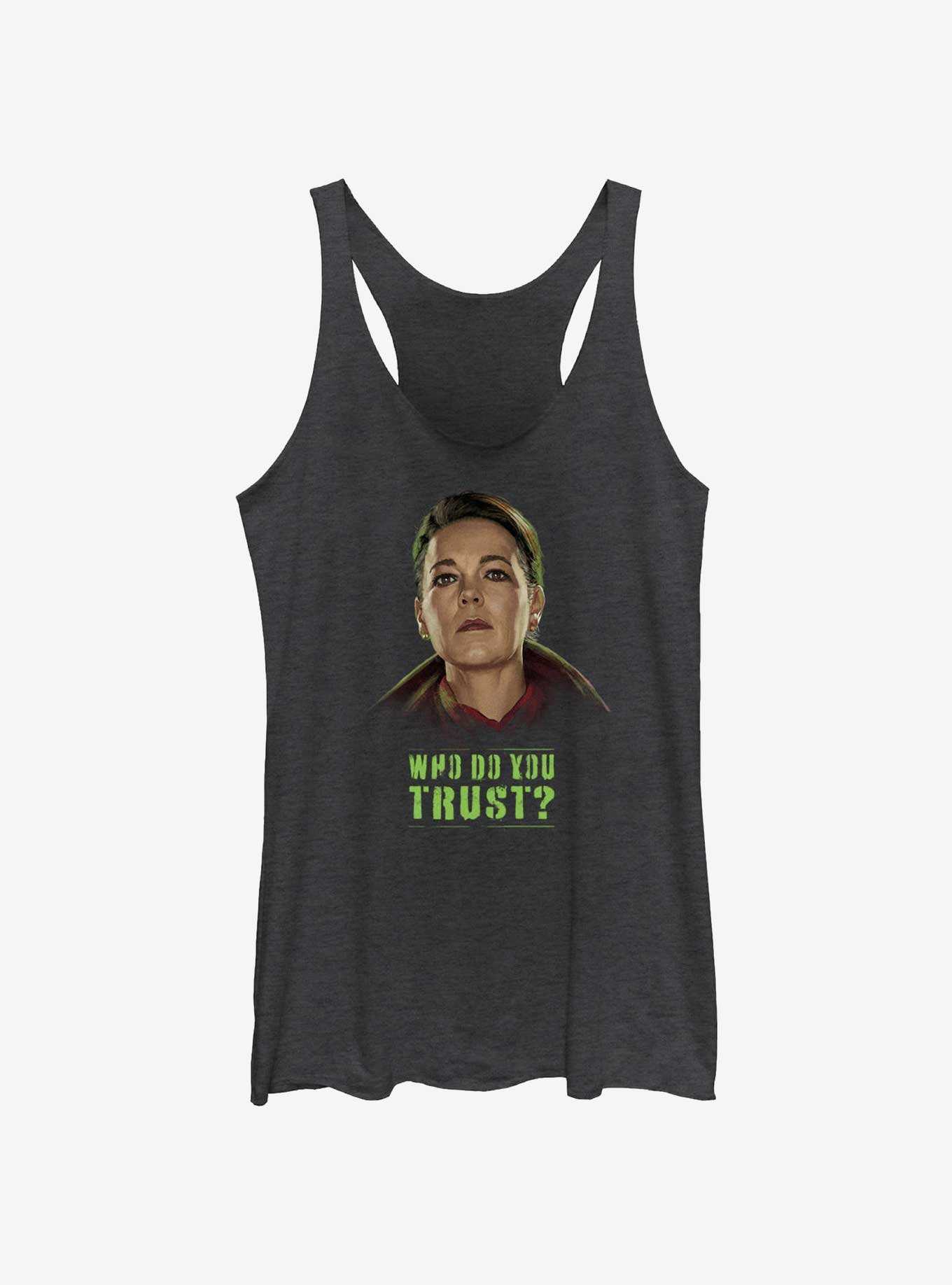 Marvel Secret Invasion Special Agent Sonya Falsworth Who Do You Trust Poster Womens Tank Top, , hi-res