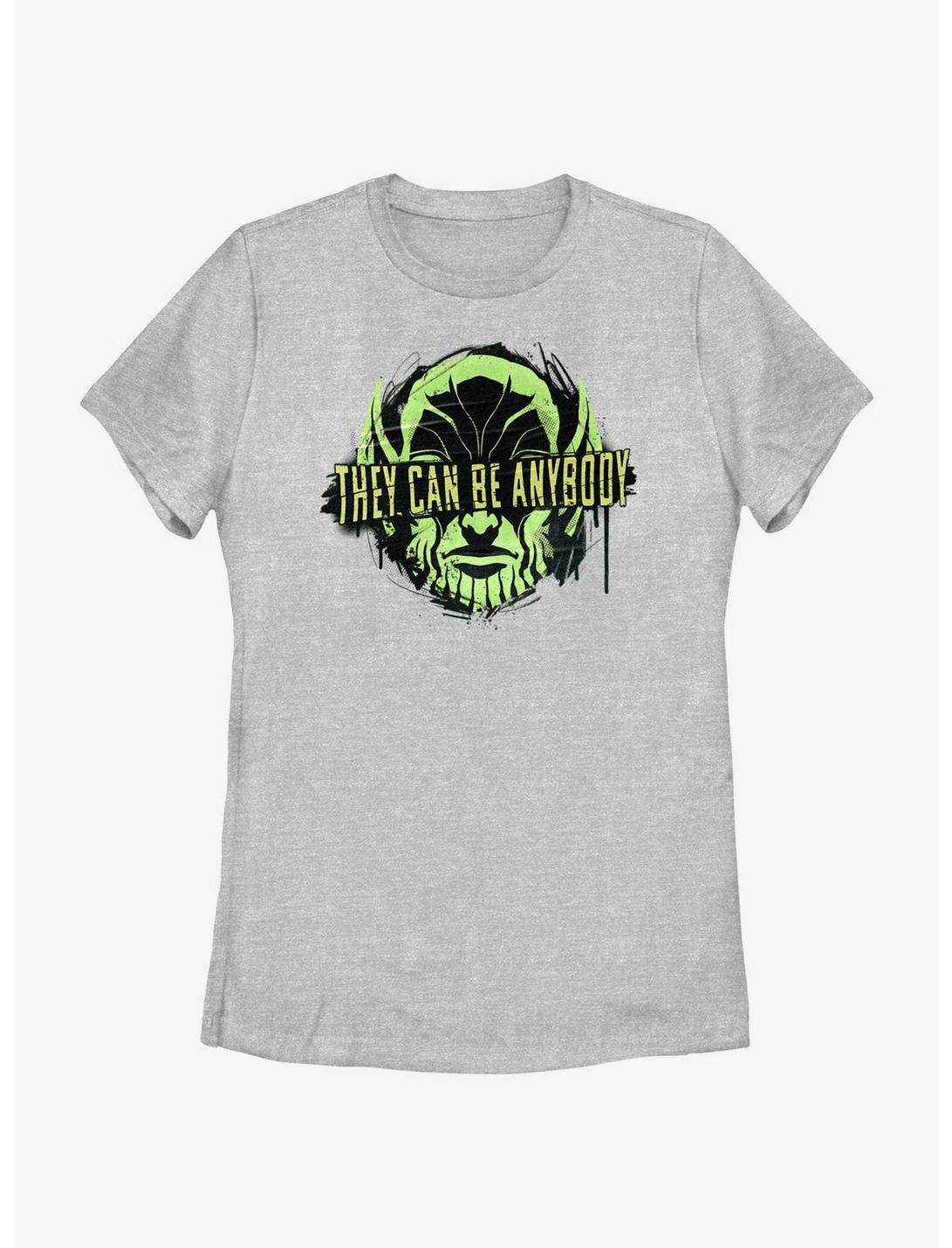 Marvel Secret Invasion Skrull They Can Be Anybody Womens T-Shirt, ATH HTR, hi-res