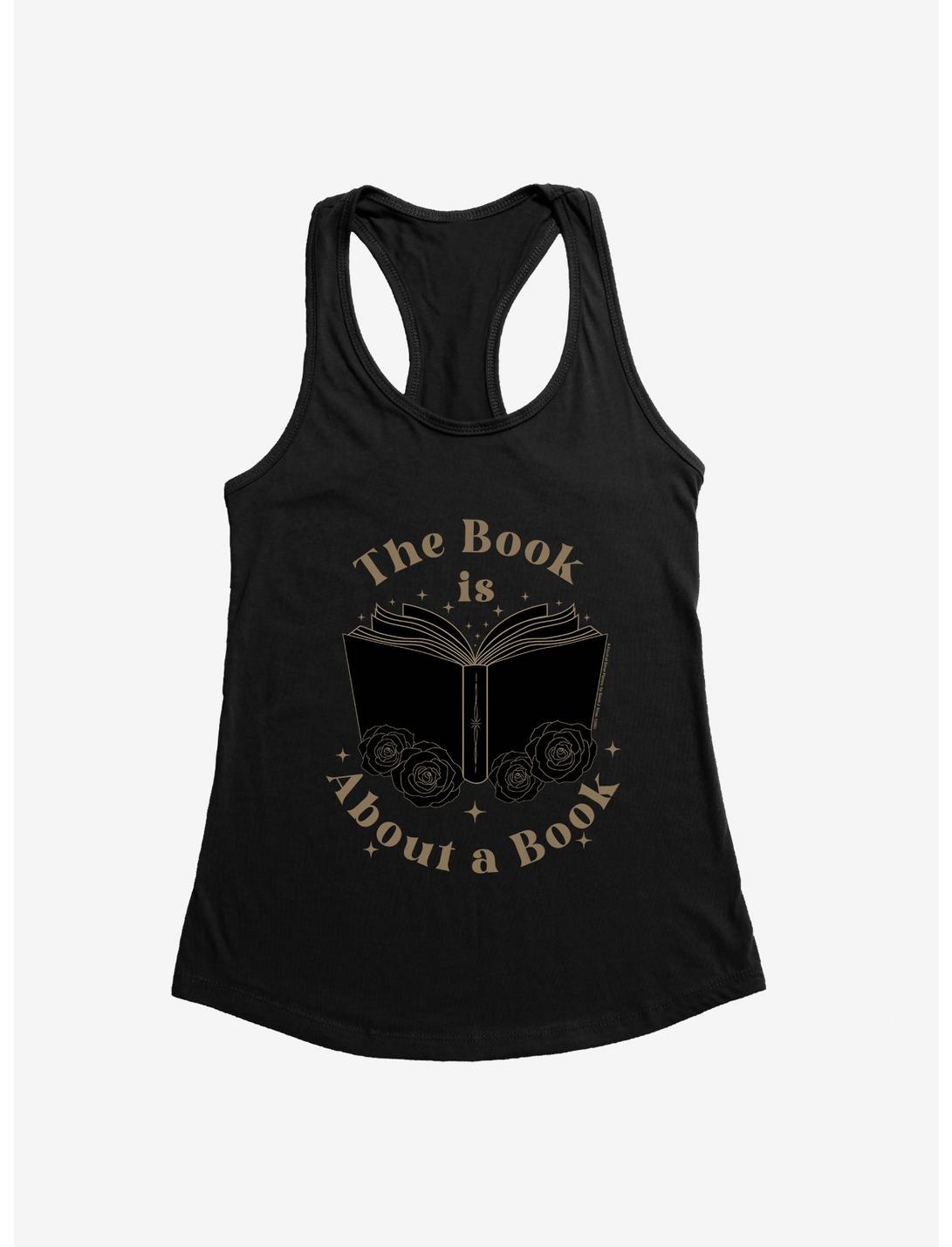 A Court Of Silver Flames The Book Is About A Book Girls Tank, BLACK, hi-res