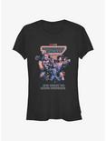 Marvel Guardians of the Galaxy Vol. 3 It's Good To Have Friends Poster Girls T-Shirt, BLACK, hi-res