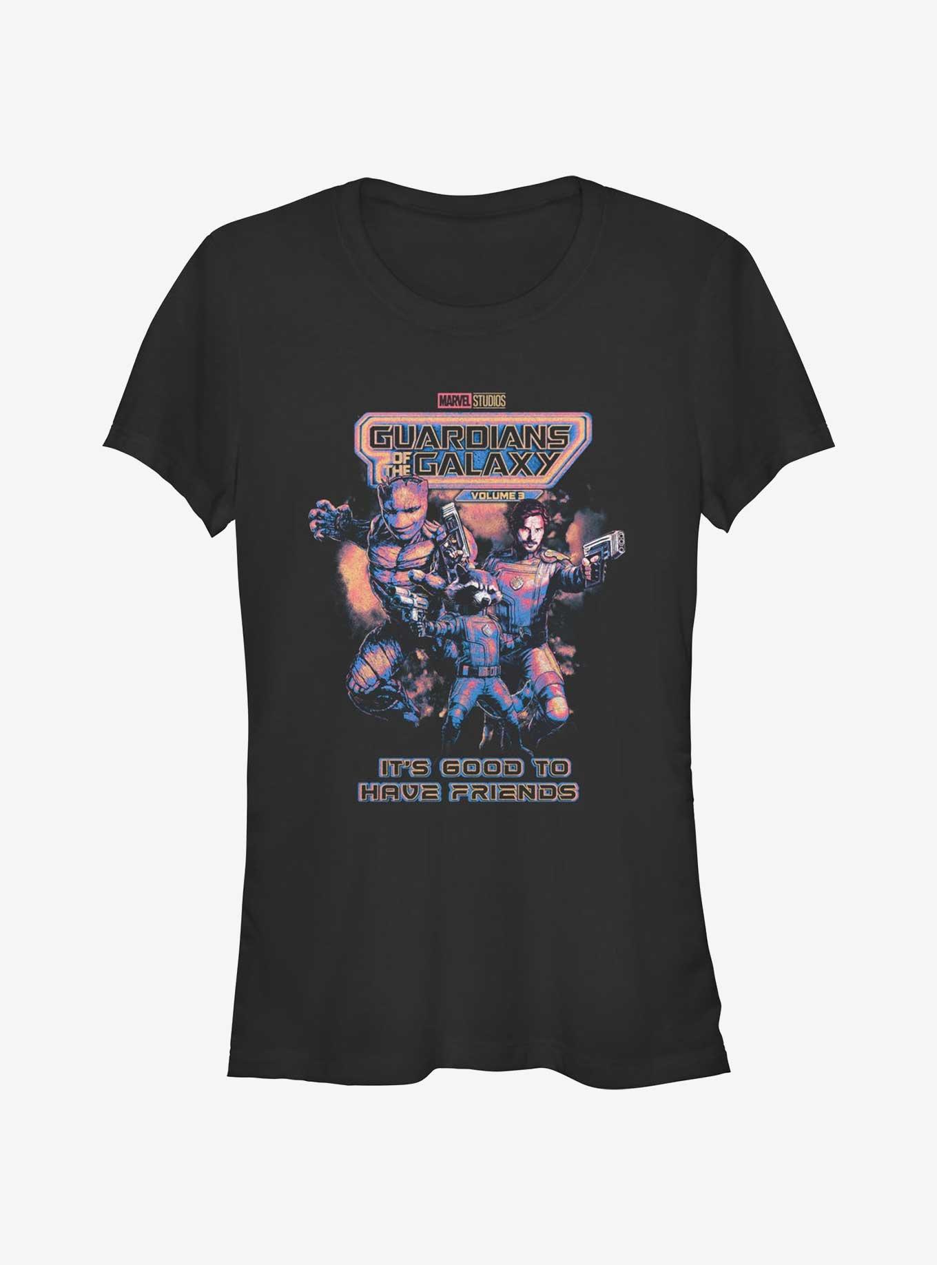 Marvel Guardians of the Galaxy Vol. 3 It's Good To Have Friends Poster Girls T-Shirt, , hi-res