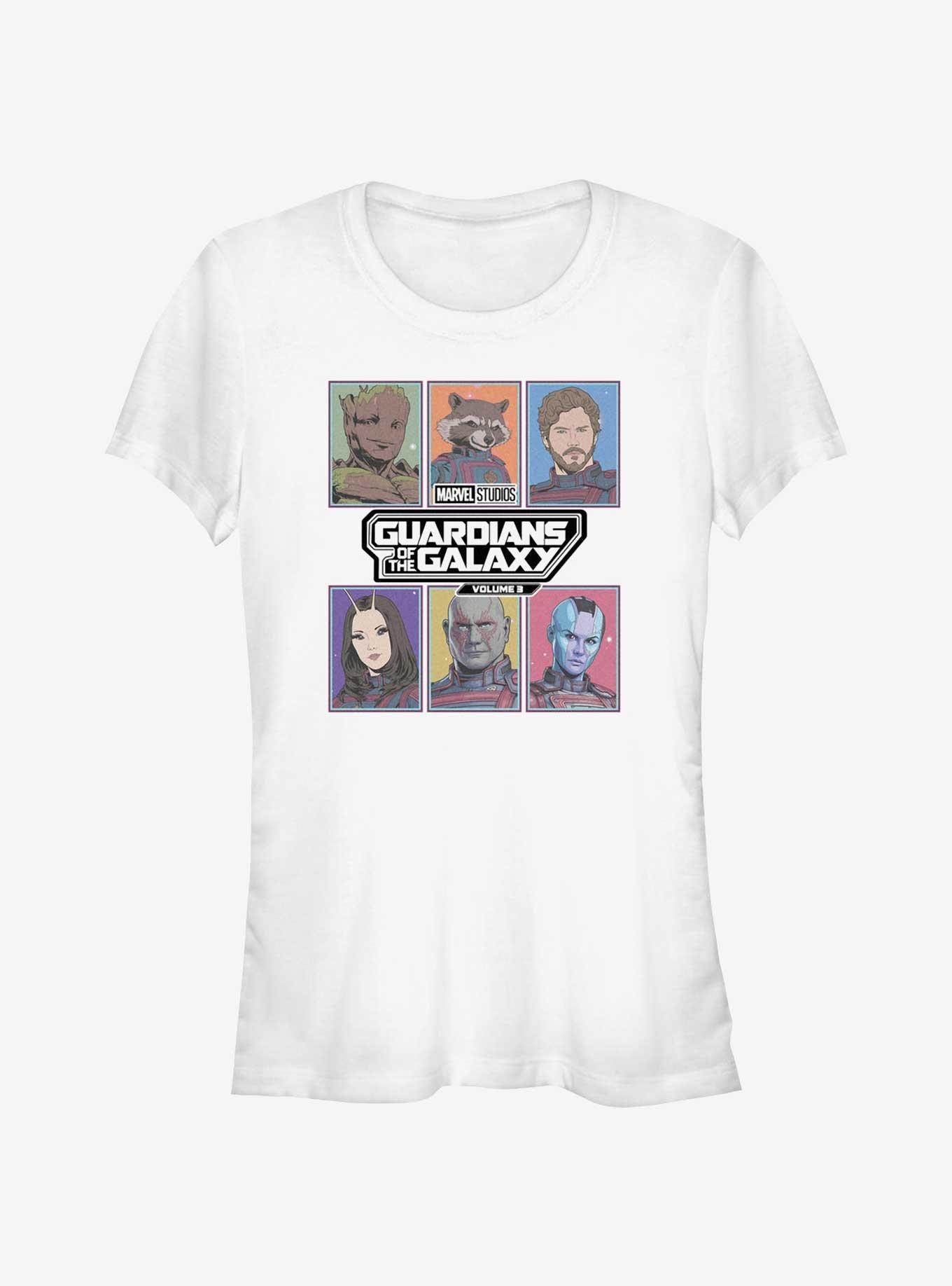 Marvel Guardians of the Galaxy Vol. 3 Galactic Bunch Girls T-Shirt