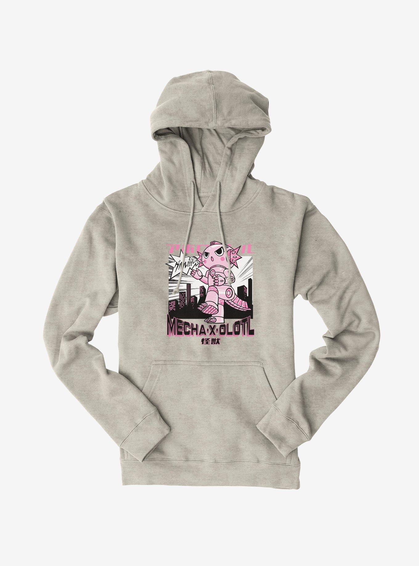 Axolotl Mecha-X-Olotl Hoodie, , hi-res