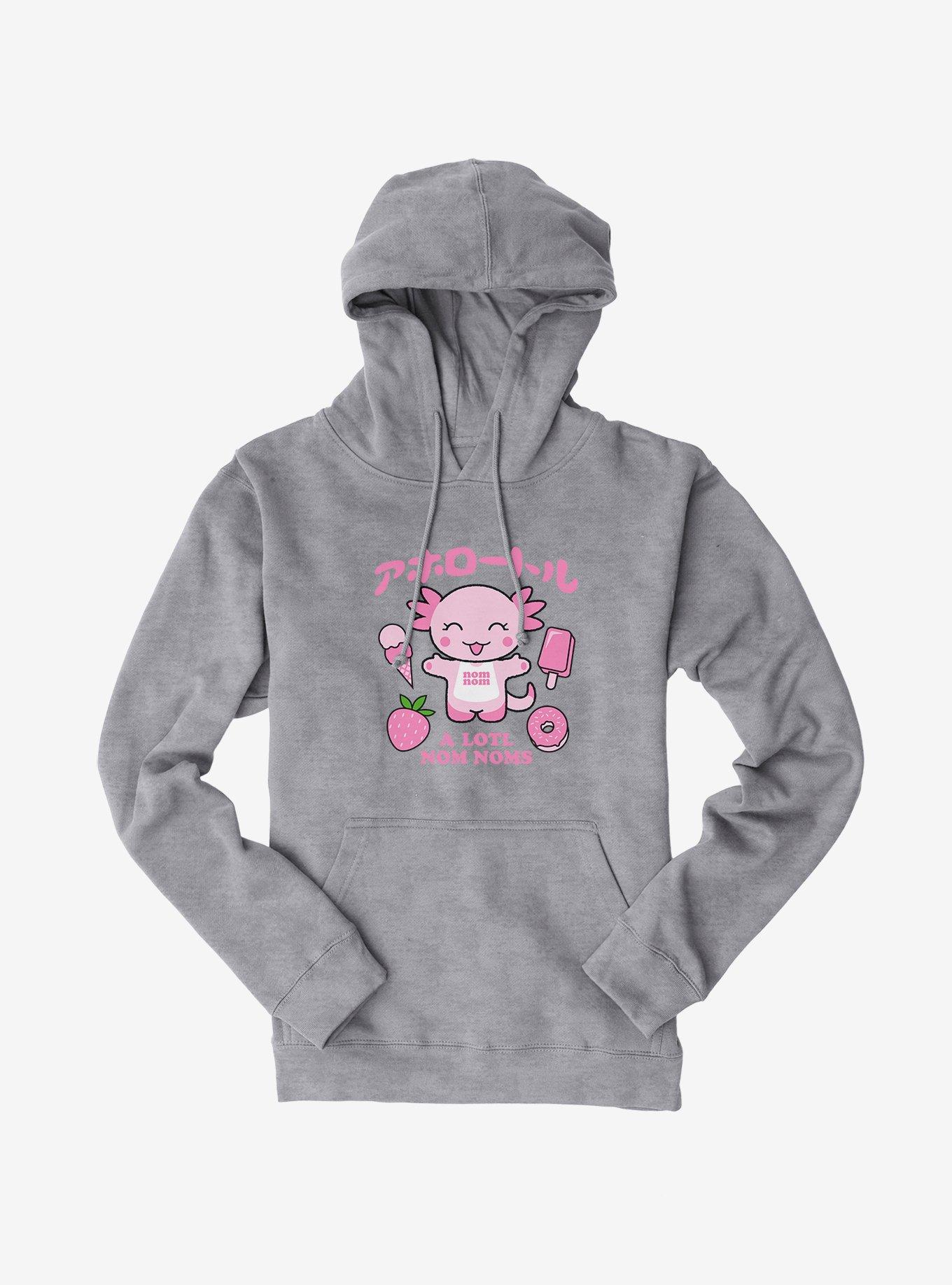 Axolotl A Lotl Nom Noms Hoodie, , hi-res