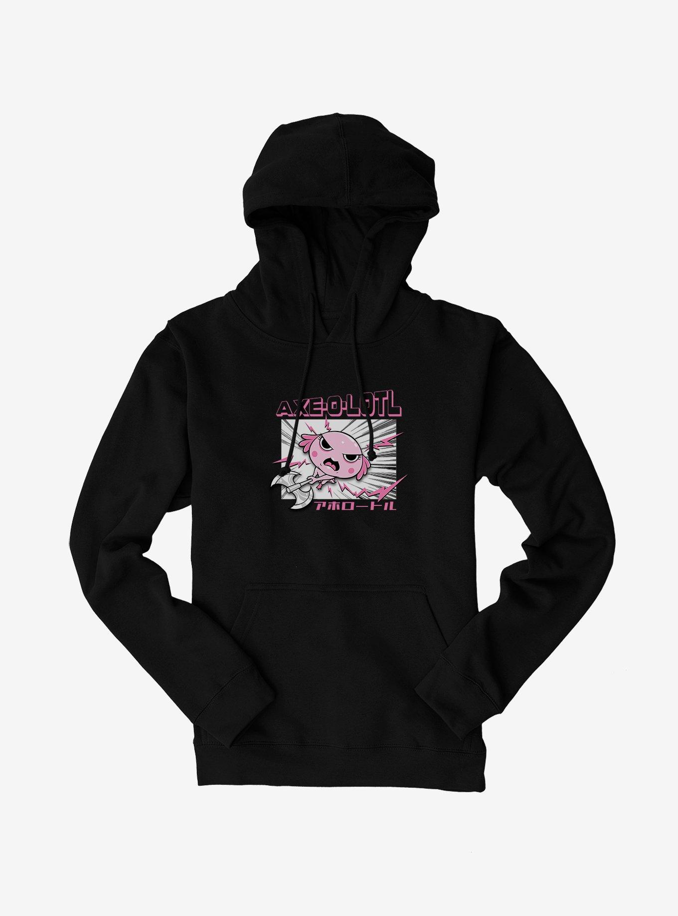 Axolotl Axe-O-Lotl Hoodie, , hi-res