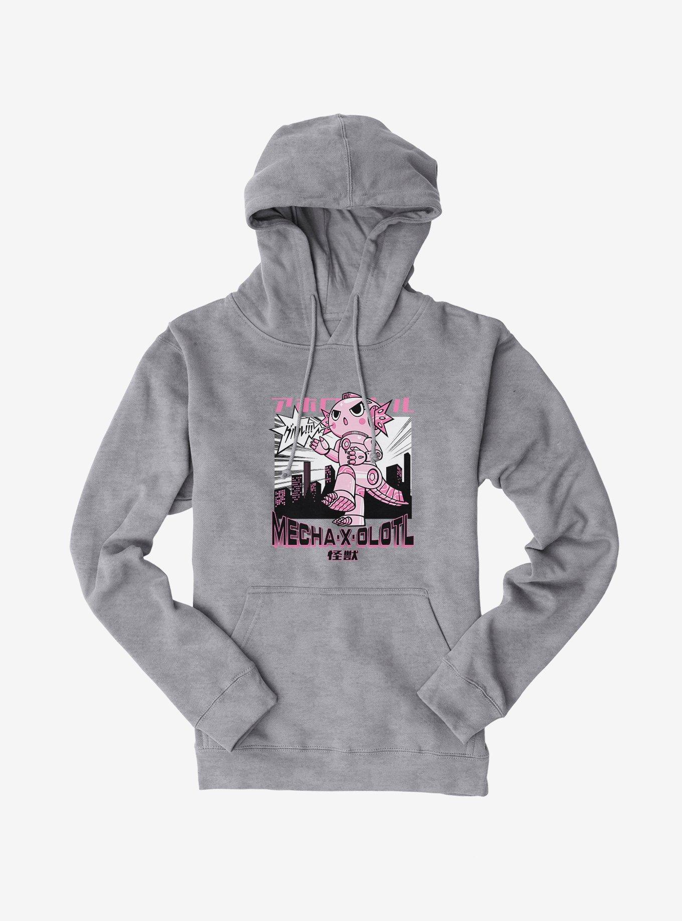 Axolotl Mecha-X-Olotl Hoodie, SPORT GRAY, hi-res