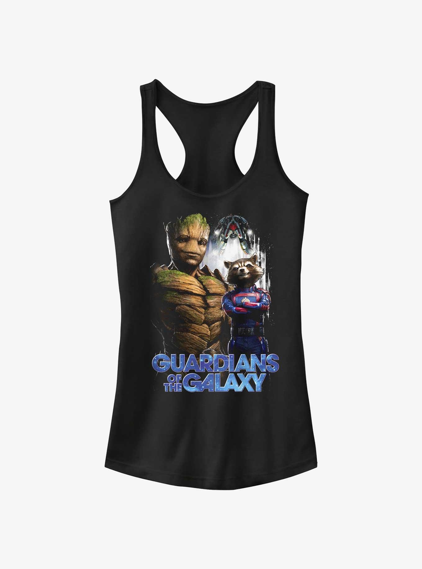 Marvel Guardians of the Galaxy Vol. 3 Duo Team Groot and Rocket Girls Tank